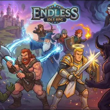 Endless idle RPG oyunu