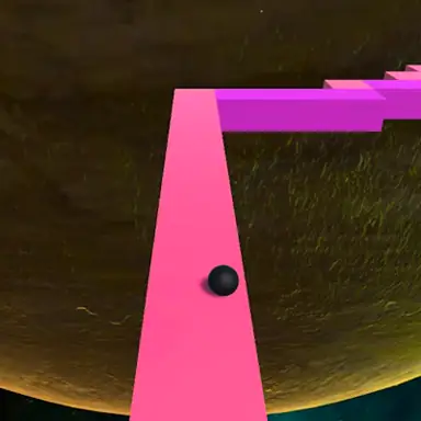 Endless Zig Zag Runner game