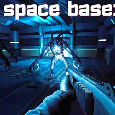 Evil Space Base FPS game