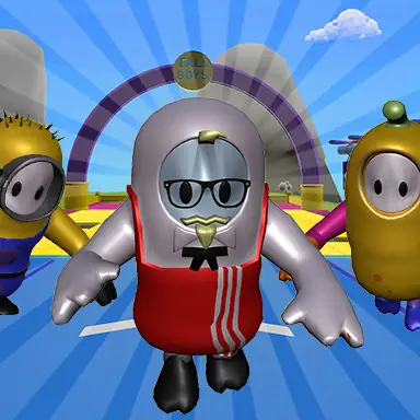 Fall Guys Multiplayer Runner oyunu