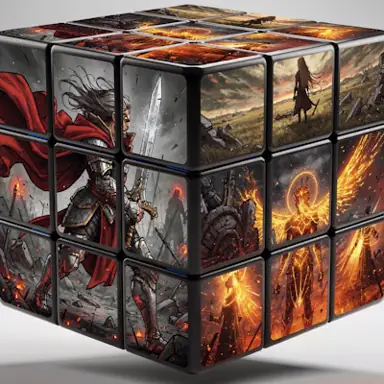 Fantasy Warrior Puzzle oyunu