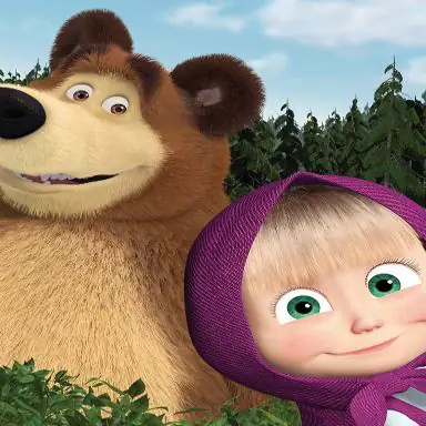 Farm Masha and the Bear Educational Games online oyunu
