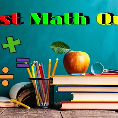 Fast Math Quiz game