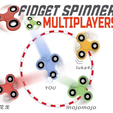 Fidget spinner multiplayers oyunu