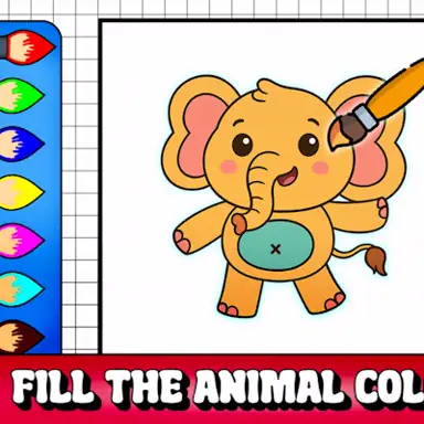 Fill The Animal Color oyunu