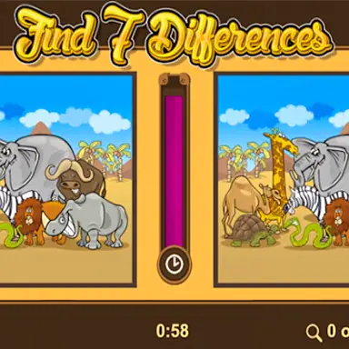 Find 7 Differences Game game