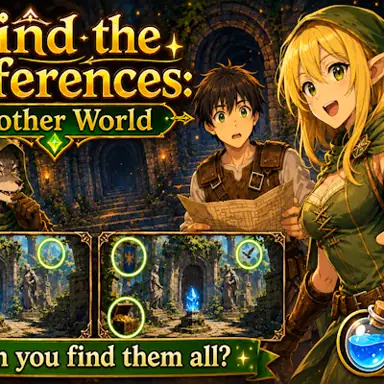 Find the differences - Another World oyunu