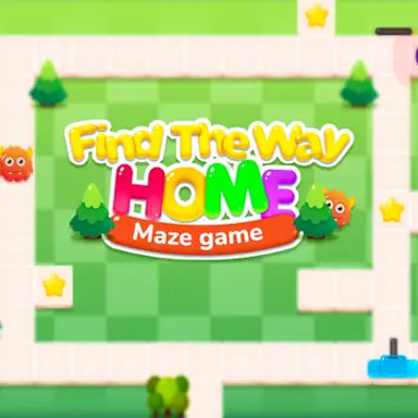 Find the Way Home Maze game