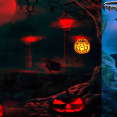 Flappy Halloween Run game
