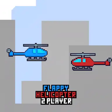 Flappy Helicopter 2 Player game