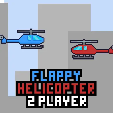 Flappy Helicopter 2 Player oyunu