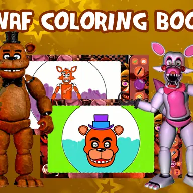 FNAF Coloring Book oyunu