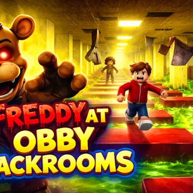 Freddy at Obby Backrooms oyunu