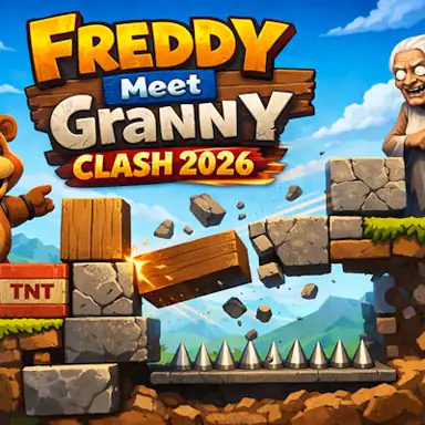 Freddy Meet Granny Clash 2026 oyunu