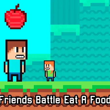 Friends Battle Eat A Food oyunu