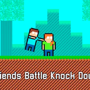 Friends Battle Knock Down game