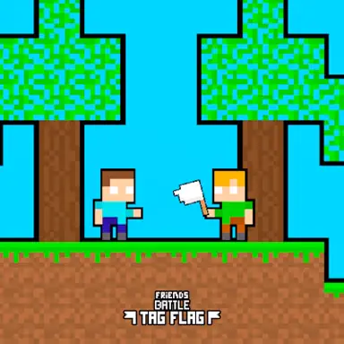 Friends Battle Tag Flag game