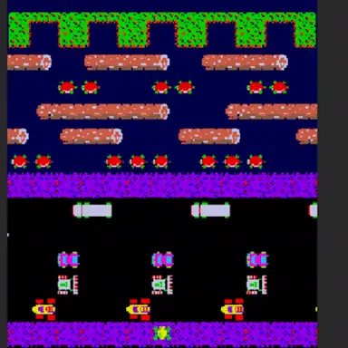 Frogger 2D Game game