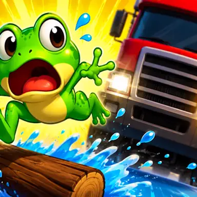 Frogie - Cross the Roads oyunu