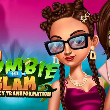 From Zombie to Glam a Spooky Transformation game