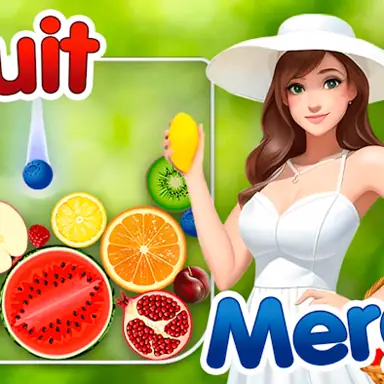 Fruit Merge game