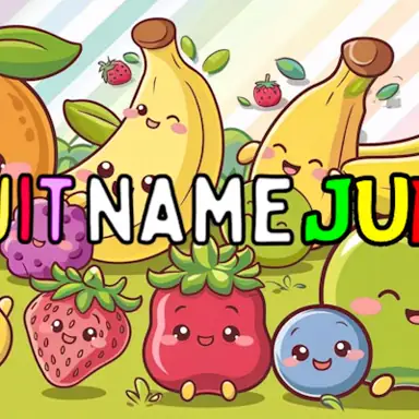 Fruit Name Jump oyunu