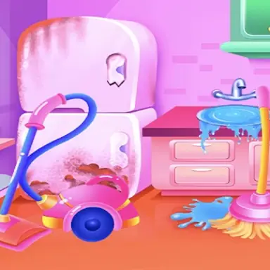 Full Kids House Home Clean Up oyunu