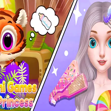 Fun Mini Games for Princess oyunu