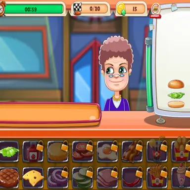 Funny Burger Shop oyunu