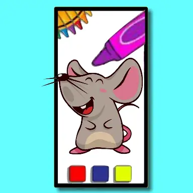 Funny Mouse Coloring Time oyunu