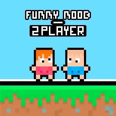 Funny Noob   2 Player game