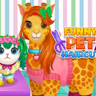 Funny Pet Haircut 2 oyunu