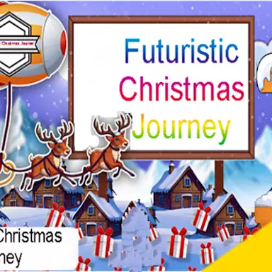 Futuristic Christmas Journey game