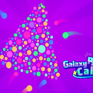 Galaxy Particles Calm game