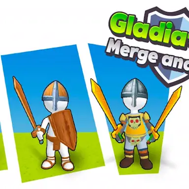 Gladiators Merge and Fight game