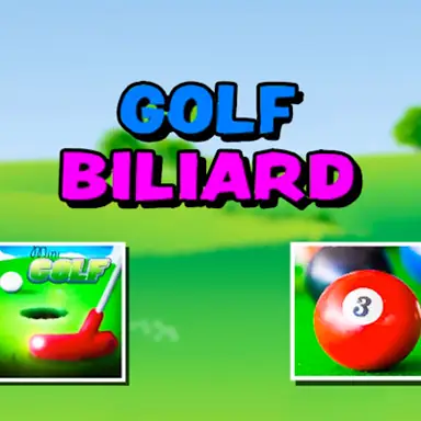 Golf and Biliard for Kids oyunu