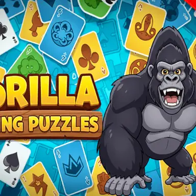 Gorilla Sliding Puzzles game