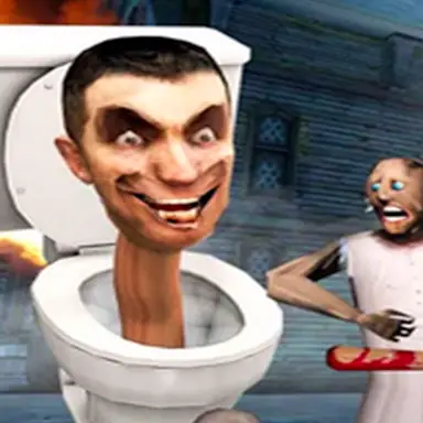 Granny Kill Skibidi Toilet Behind oyunu