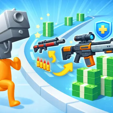 Gun Upgrade Rush oyunu