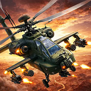 Gunship Strike Helicopter Game oyunu