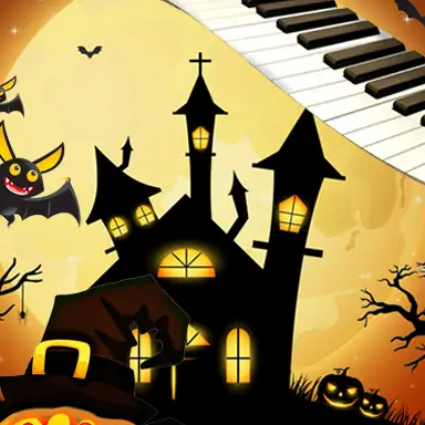 Halloween Piano Tiles oyunu