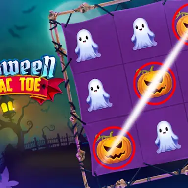 Halloween Tic Tac Toe game