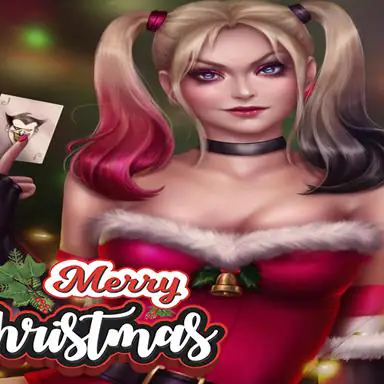 Harley Quinn Christmas Sweater Dress Up oyunu