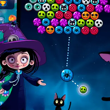 Helloween Bubbles Shooter Adventure game