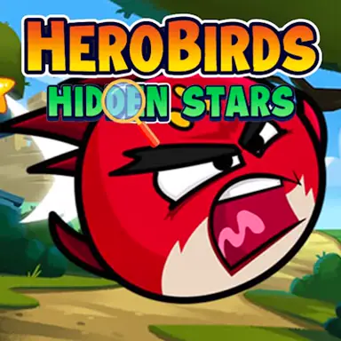 Hero Birds Hidden Stars game