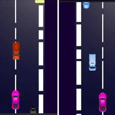 Highway Car Race 2D game
