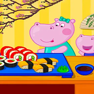 Hippo Japanese Cooking Party oyunu