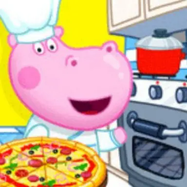 Hippo Pizza Maker game