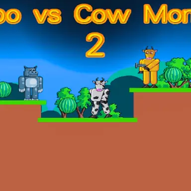 Hippo vs Cow Monster 2 game
