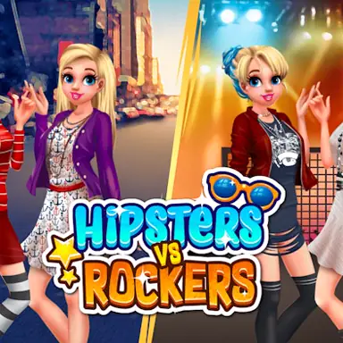 Hipsters vs Rockers oyunu